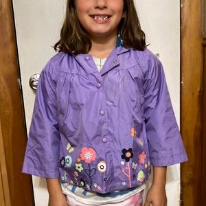 Girls rain jacket